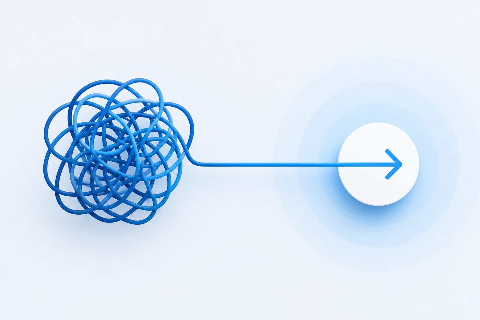 Abstract upward growth graphic representing marketing strategy
